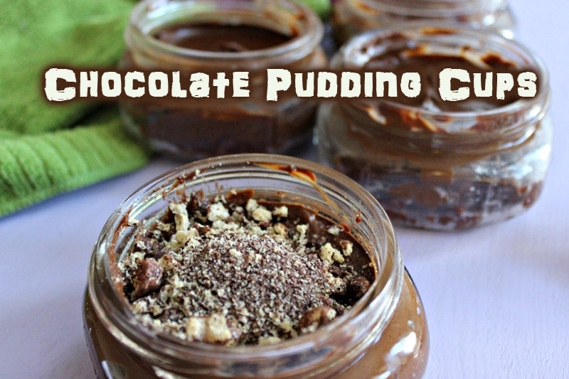 Chocolate Vanilla Pudding Cups
